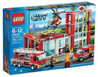 BRAND NEW LEGO 60004 Fire Station Retired from 2013