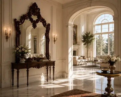 LAST CHANCE! ‼️Ornate Wood Wall Mirror, View more