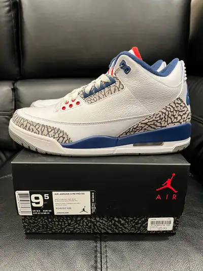Air Jordan 3 • True Blue • NEW • Size 9.5, View more