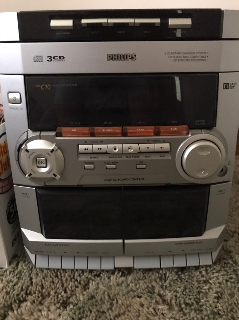 Philips CD player/ Tape deck Stereo Systems & Home Theatre Thunder