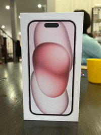iPhone 15 Pink Sealed Original Packaging, Unlocked 