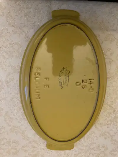 Vintage Descoware Belgium enamel cast iron, View more