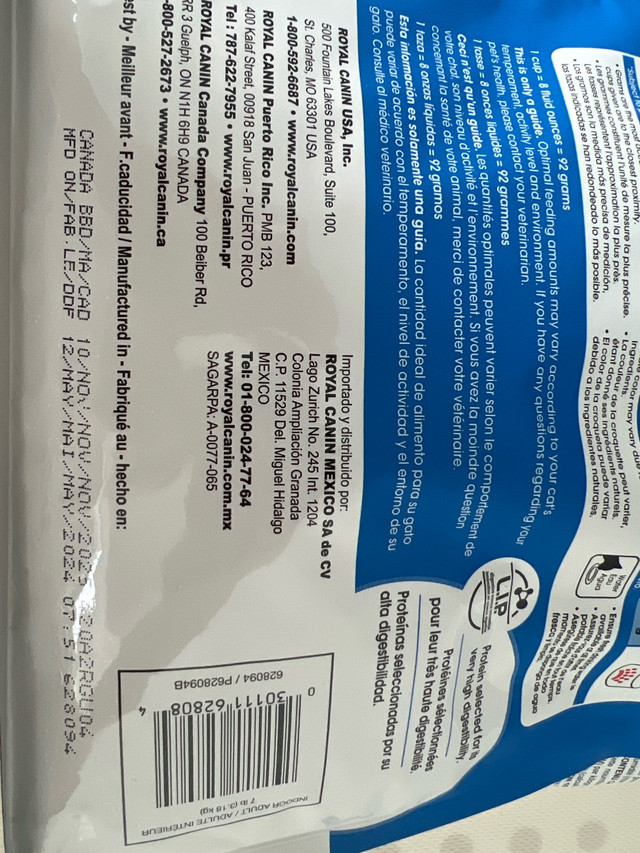 royal cabin indoor cat food in Animal & Pet Services in City of Toronto - Image 4