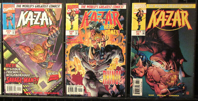 Ka-Zar #1-11 Run (1997) + Bonus HIGH GRADE Great Set Lot in Comics & Graphic Novels in Stratford - Image 4