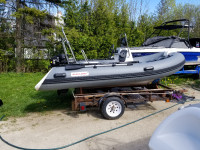Inflatable model RIB 360 with 25HP Outboard