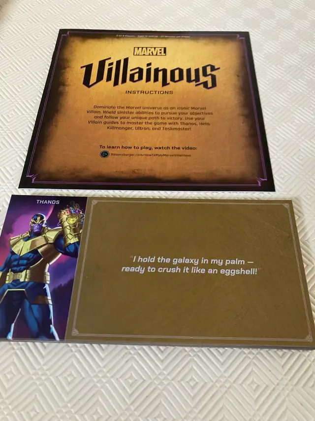 Marvel Villainous Infinite Power Game in Toys & Games in City of Toronto - Image 4