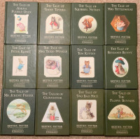 12 Beatrix Potter books, 1989 edition