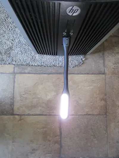 USB lamp with two lighting options, View more