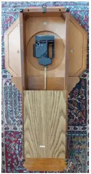 "MASTERPIECE" PENDULUM + CHIME WALL CLOCK in Home Décor & Accents in London - Image 4