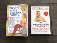 Pregnancy and baby books