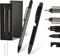 Multi Tool Pen Set Gift Multitool Pen for Men 9 in1 Ruler Opener