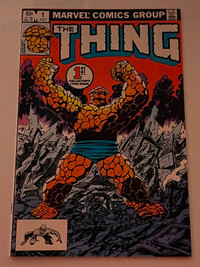 Marvel Comics the Thing#1 John Byrne! comic book