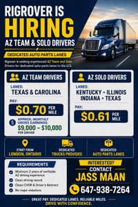 AZ Teams & solos  : $0.70m/teams and 0. Cambridge Kitchener Area Preview