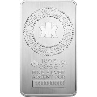 10 oz. Lingot d’argent / Silver Bar - Royal Canadian Mint