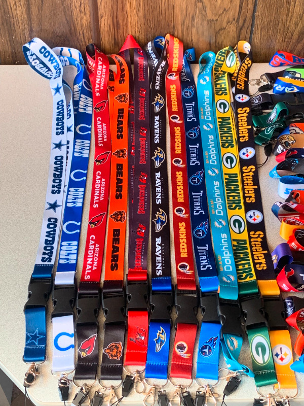 NFL Nylon Key Lanyards all 32 teams in Football in Thunder Bay - Image 2