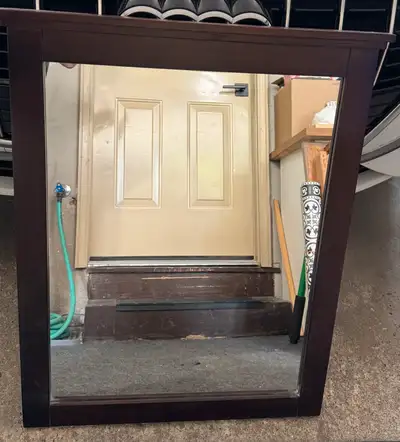 Wood Framed Mirror, View more