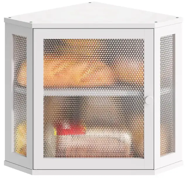Extra large corner cabinet/ bread box