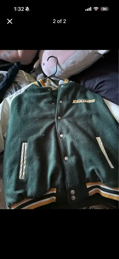 Eskimo signed jacket , View more