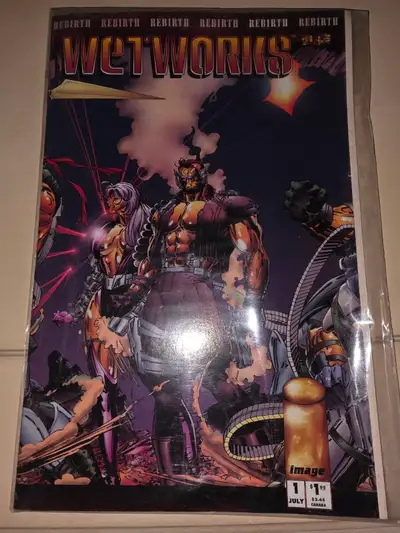 Wetworks Rebirth Comic Novel Magazine, View more