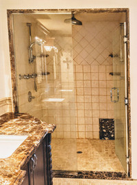 Shower Glass Door and Panel
