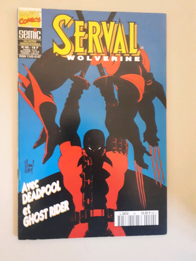 Comic Serval Wolverine #40 Deadpool, View more