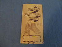 1940/50'S FRENCH BROCHURE-CENDRIERS-MONTURES RARE-BABY SHOES!