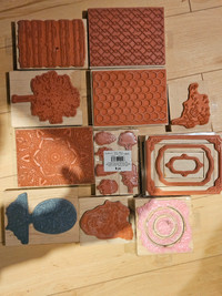 Wood stamps for crafting, all BRAND NEW, most in packaging