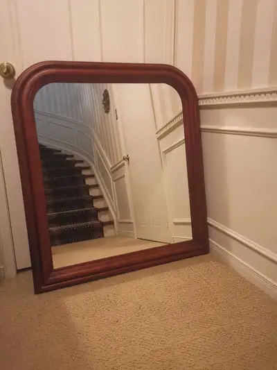 Practical and nice solid wood framed mirror, View more