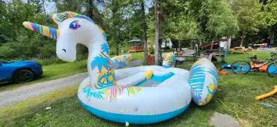 Giant 10-Person Unicorn Party Float , View more