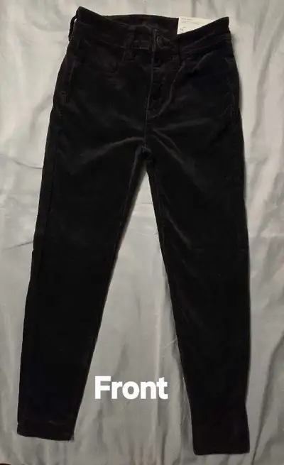 NEW! American Eagle Hi-Rise Corduroy Jegging - Size 00 X-Short, View more