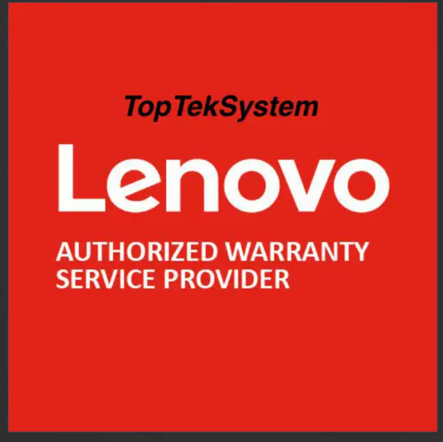 Lenovo Authorized Repair Centre, Display, Keyboard, Battery in Desktop Computers in Markham / York Region - Image 2