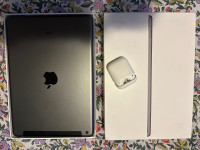 iPad 10.2” with Apple Care 9th Gen, with Apple Air Pod 2