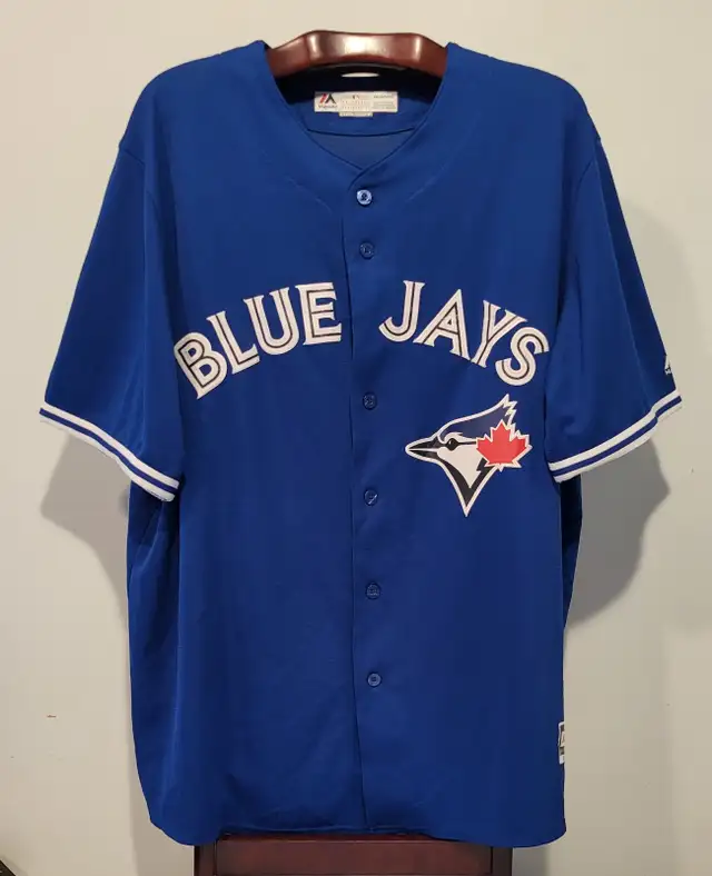 MAJESTIC MARCUS STROMAN TORONTO BLUE JAYS ROAD JERSEY 2XL in Baseball & Softball in City of Toronto - Image 3