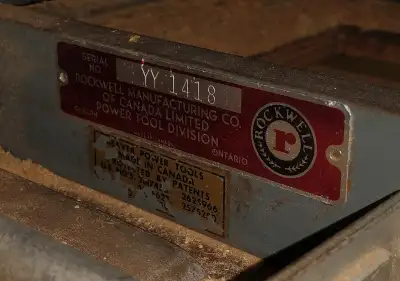 Rockwell Beaver table saw, View more