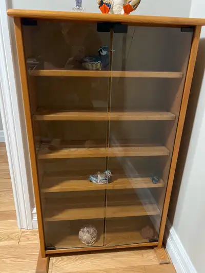 Oak Display Cabinet, View more