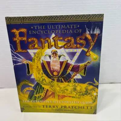 The ultimate encyclopedia of fantasy hard cover book, View more