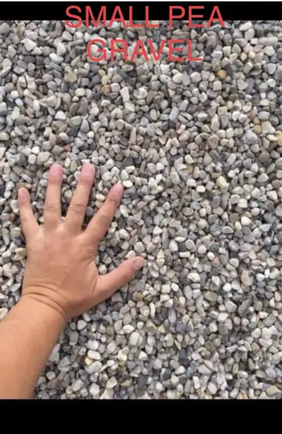 pea gravel for Sale – Delivery Included! Serving Guelph, Rockwood, Fergus & Elora ONLY Delivery Area...
