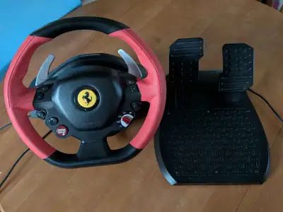 Thrustmaster Ferrari 458 Spider Racing Wheel & Pedals (TESTED), View more
