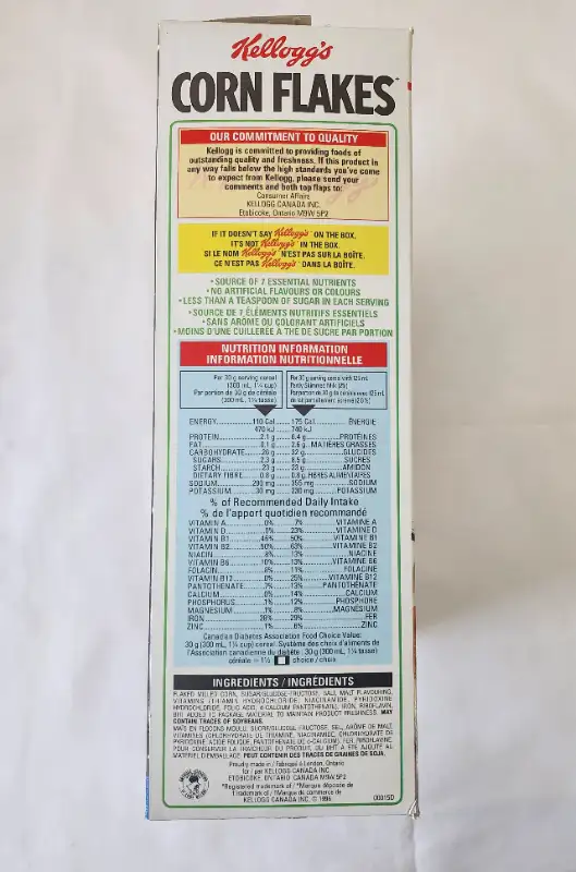 STAR TREK Captain Kirk Kellogg’s Corn Flakes Cereal Box in Arts & Collectibles in Kitchener / Waterloo - Image 10