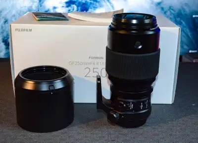 FUJIFILM GF 250mm f/4 R LM OIS WR Lens, View more