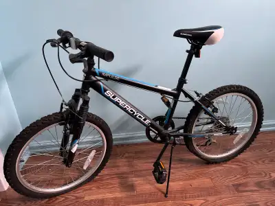 Supercycle Impulse Youth Hardtail Mountain Bike, 20-in Wheel, Bl, View more