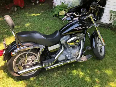 2008 Dyna SuperGlide excellent shape, well maintained. Lots of upgrades/extras. SE compensator (don’...