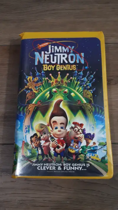 * * Please Read * * Location East Ottawa VHS Jimmy Neutron: Boy Genius 2001 Sci-fi/Comedy ‧ "Jimmy N...