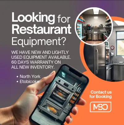 Looking to purchase gently used quality restaurant equipment? Discover our selecion that can meet yo...