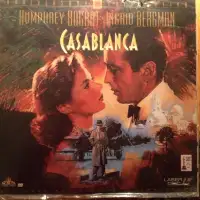 "Casablanca" 50th Anniversary Edition, Laserdisc - Disque Laser