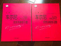 Czerny Op 299 and Op 849 Piano Books - NEW