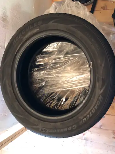 4 x tires 225 60r18 100H Hercules RoadTour Connect AS…came off a Subaru Outback…used 2 Seasons…8/32n...