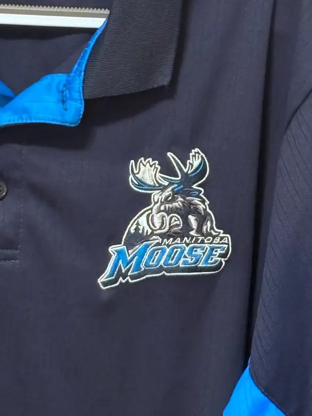 Jets Gear Exclusive Manitoba Moose Polo Shirt - M in Men's in Winnipeg - Image 3