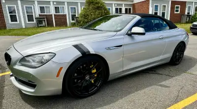 2012 BMW 650i Cabriolet 4.4 L V8 Twin Turbo Loaded all options Beautiful Condition Sounds amazing Ev...