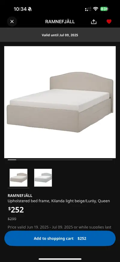 Bed frame, View more